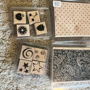 Stampin Up! 4 Stamp sets.